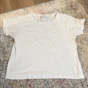 Blank White Short Sleeve Tee - Women